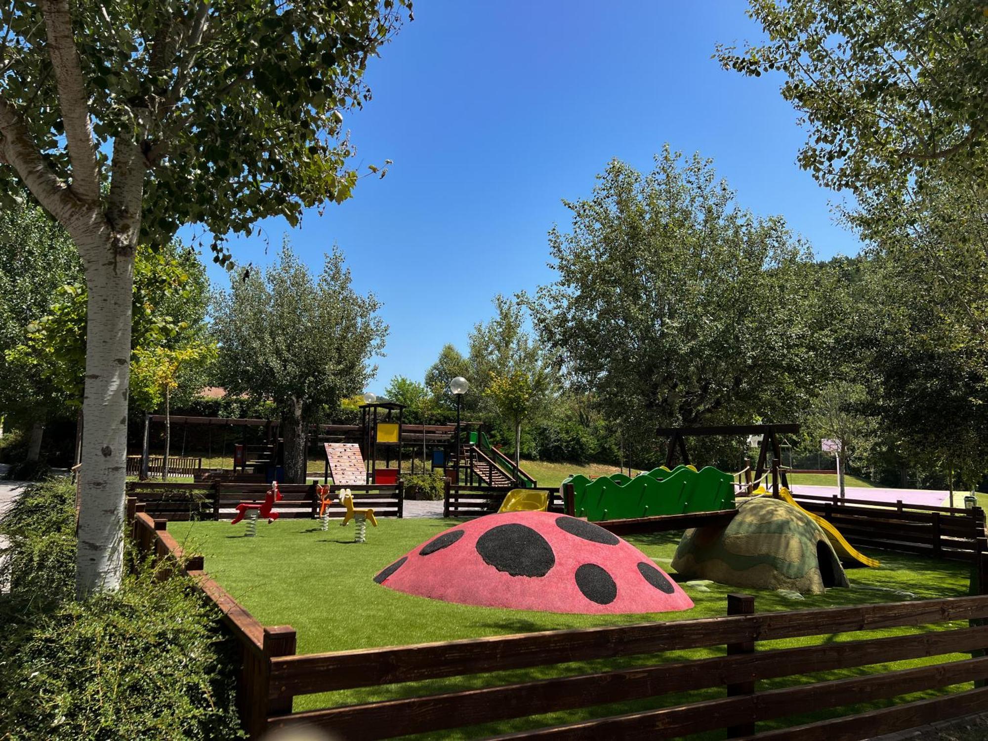 Camping Riera Merles Borredá Buitenkant foto