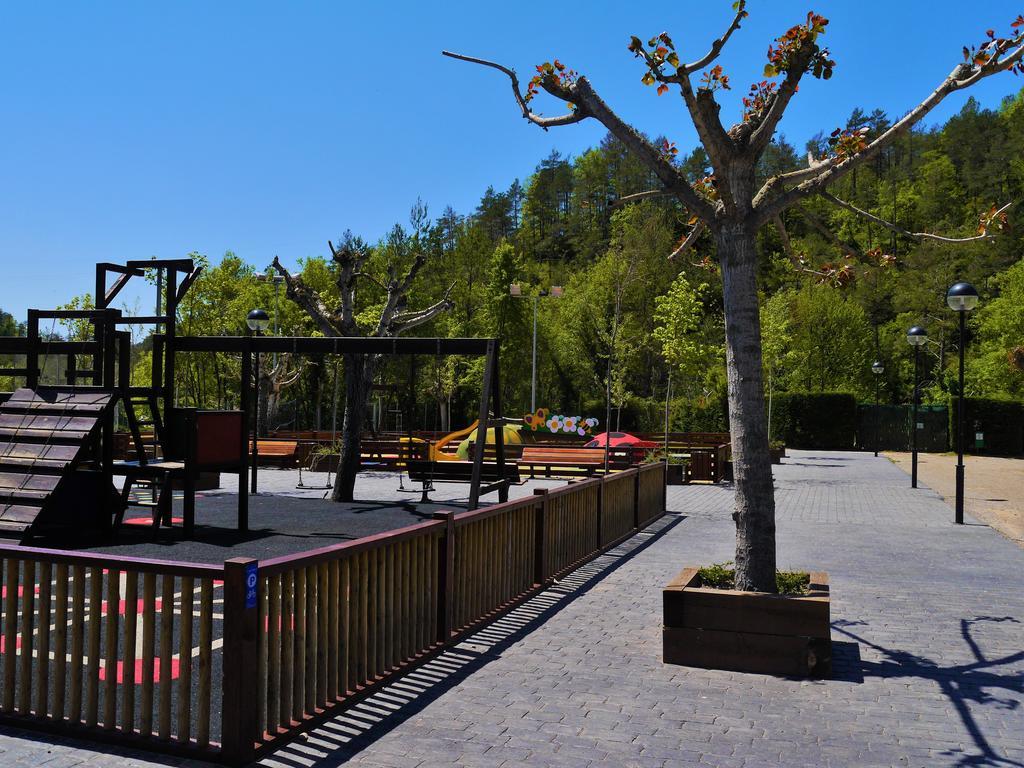 Camping Riera Merles Borredá Buitenkant foto